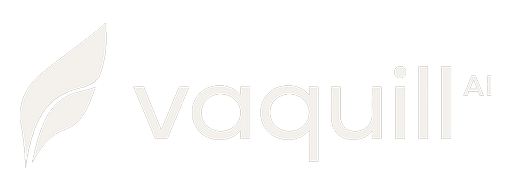 Vaquill AI full logo - Full Logo (Reversed)