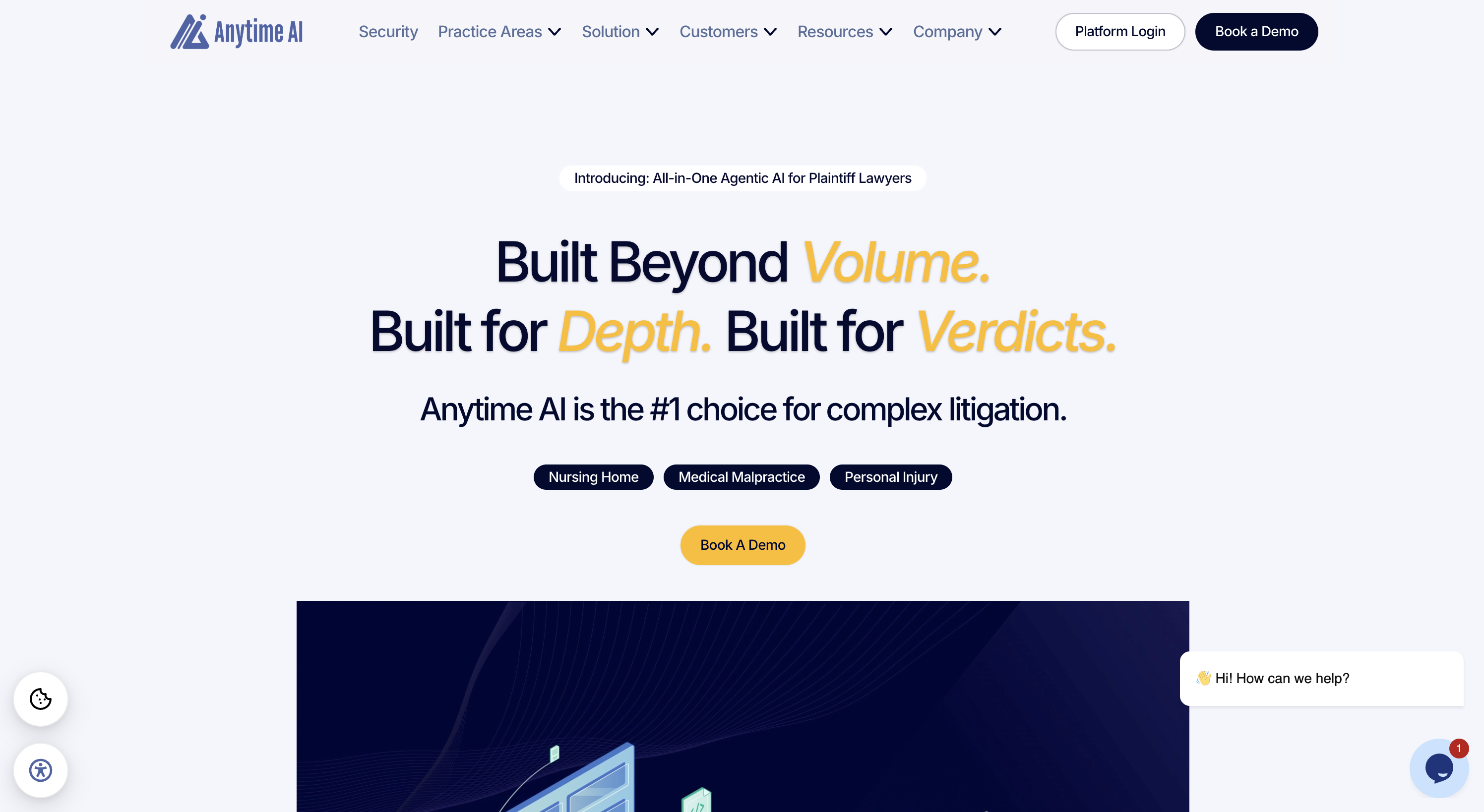 Anytime AI personal-injury platform
